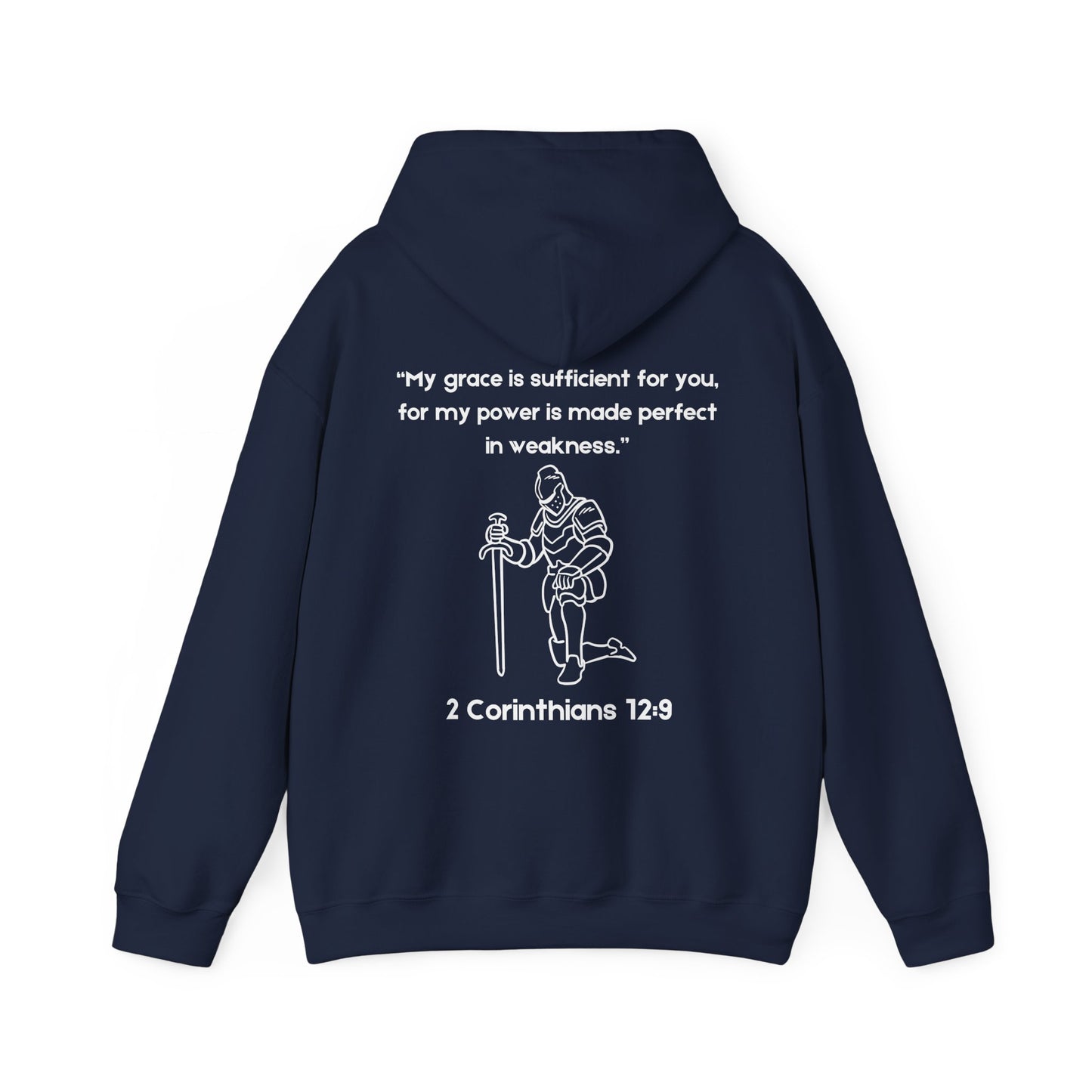 My Grace Is Sufficient Heavy Blend™ Hooded Sweatshirt