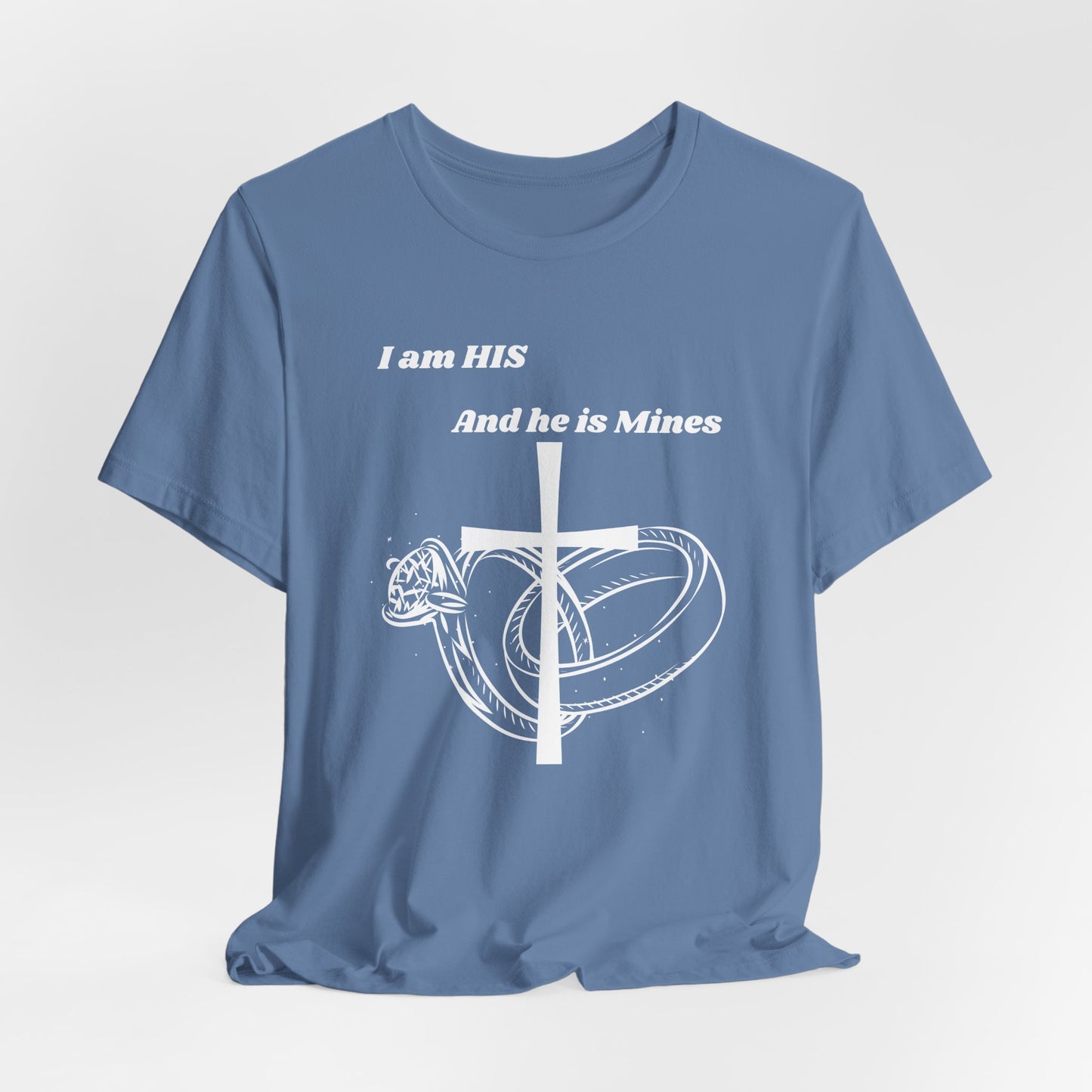 I Am His And He Is Mines Jersey Short Sleeve Tee