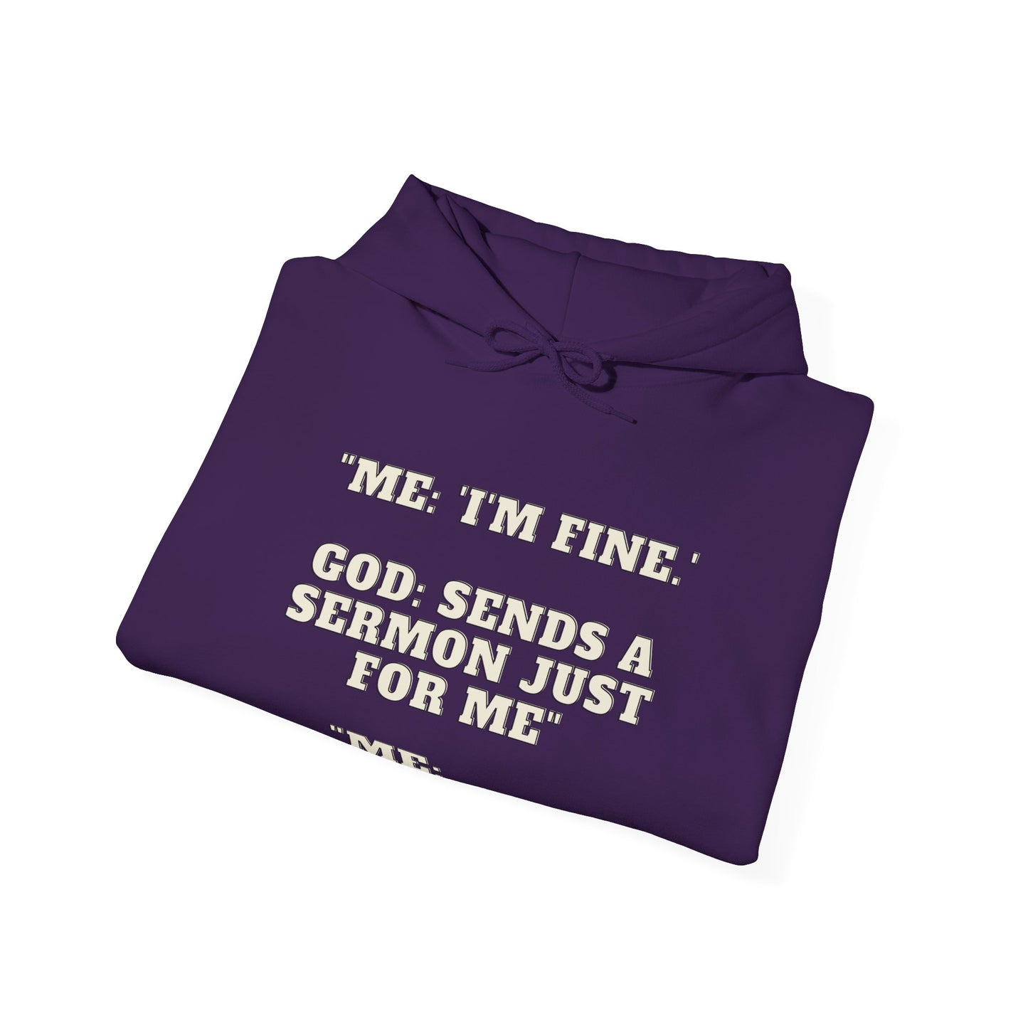 Sermon Just For Me Heavy Blend™ Hooded Sweatshirt