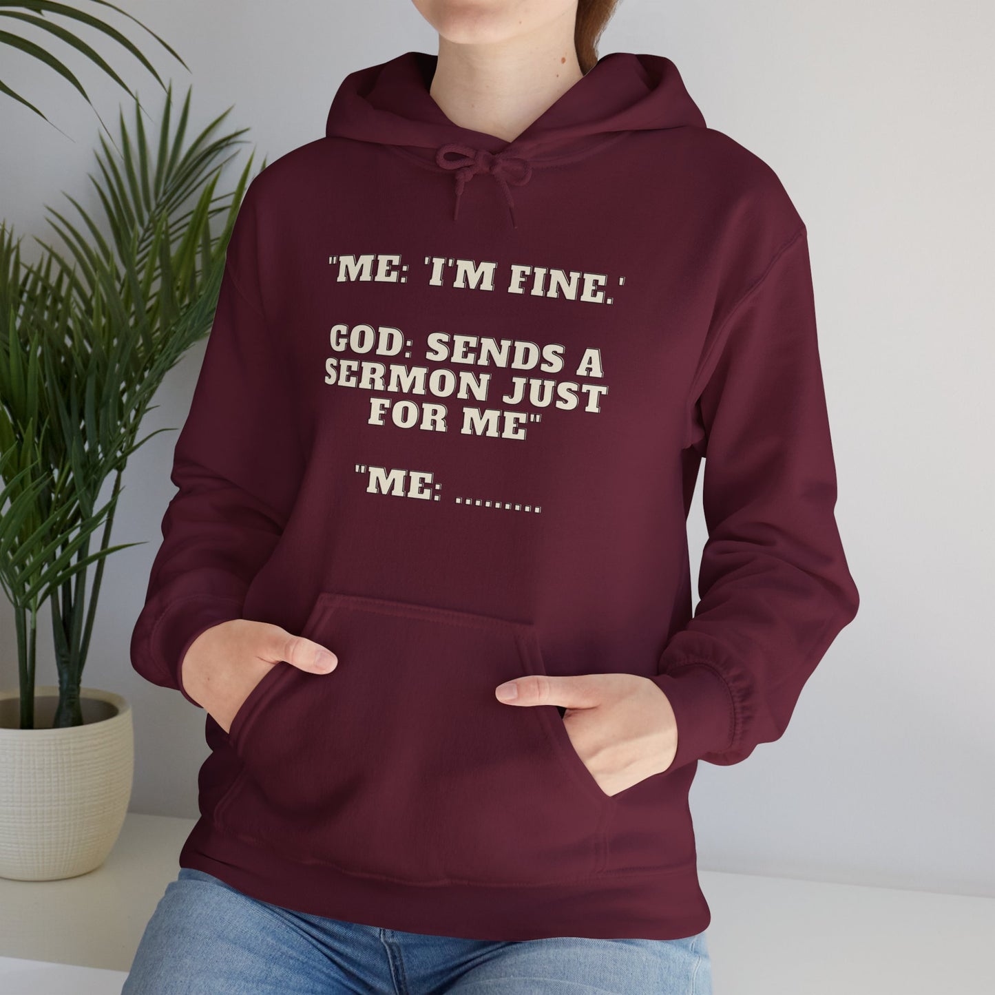 Sermon Just For Me Heavy Blend™ Hooded Sweatshirt