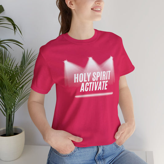 Holy Spirit Activate Jersey Short Sleeve Tee