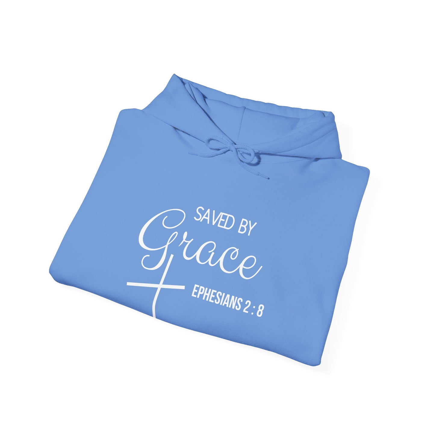 Saved By Grace Heavy Blend™ Hooded Sweatshirt