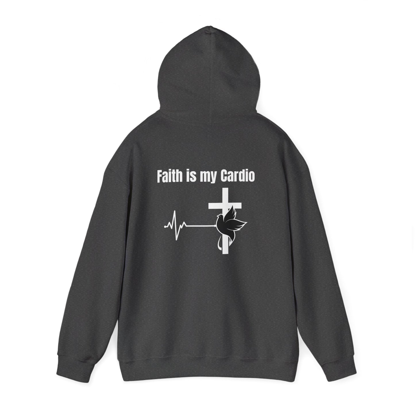 Heavy Blend Hoodie - Faith Is My Cardio