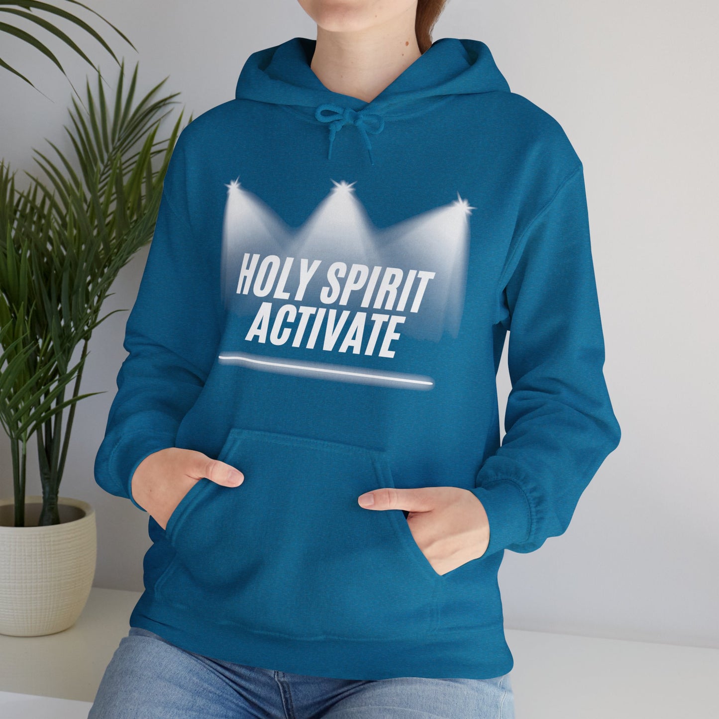 Holy Spirit Activate Heavy Blend™ Hooded Sweatshirt