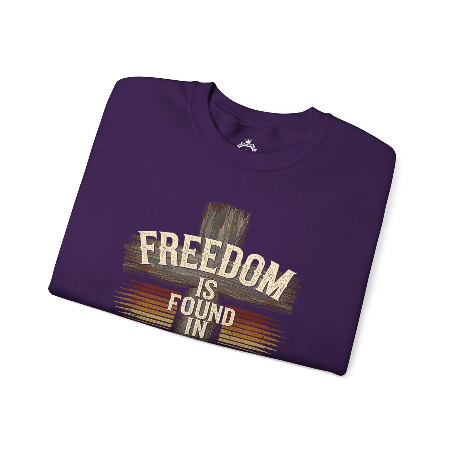 Freedom Is Found In Jesus Women Sweatshirt