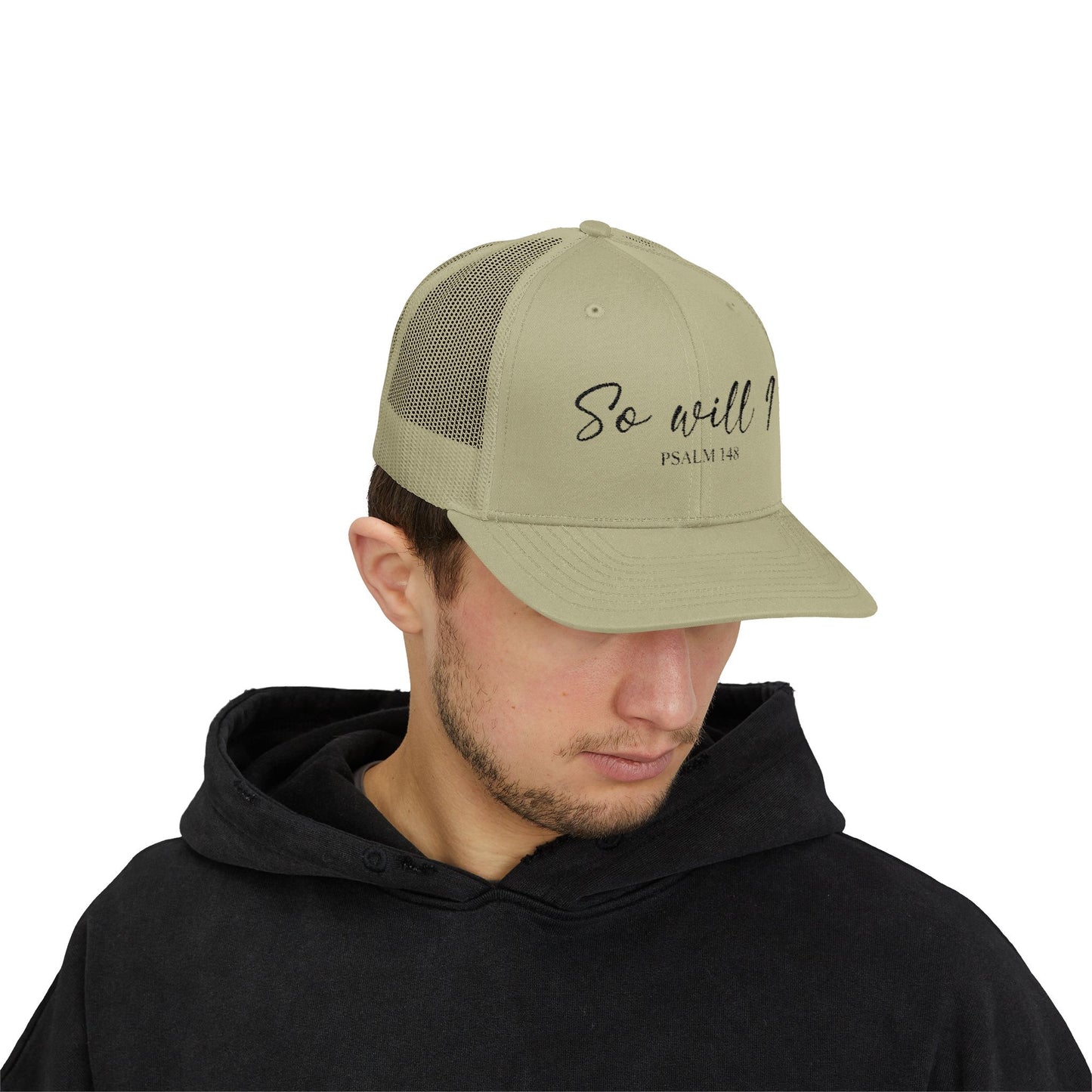 So Will I Snapback Cap