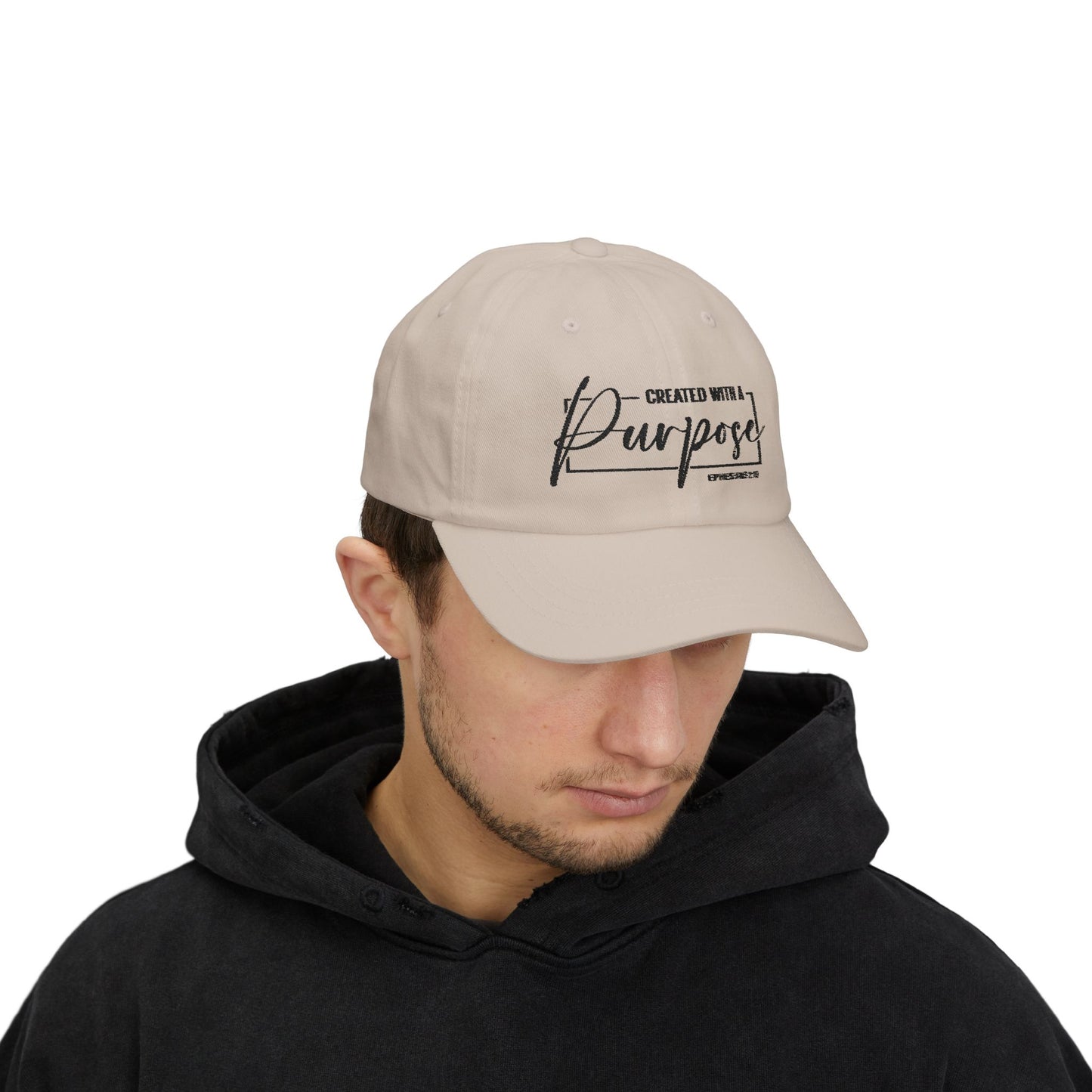 Created With A Purpose Embroidered Cap