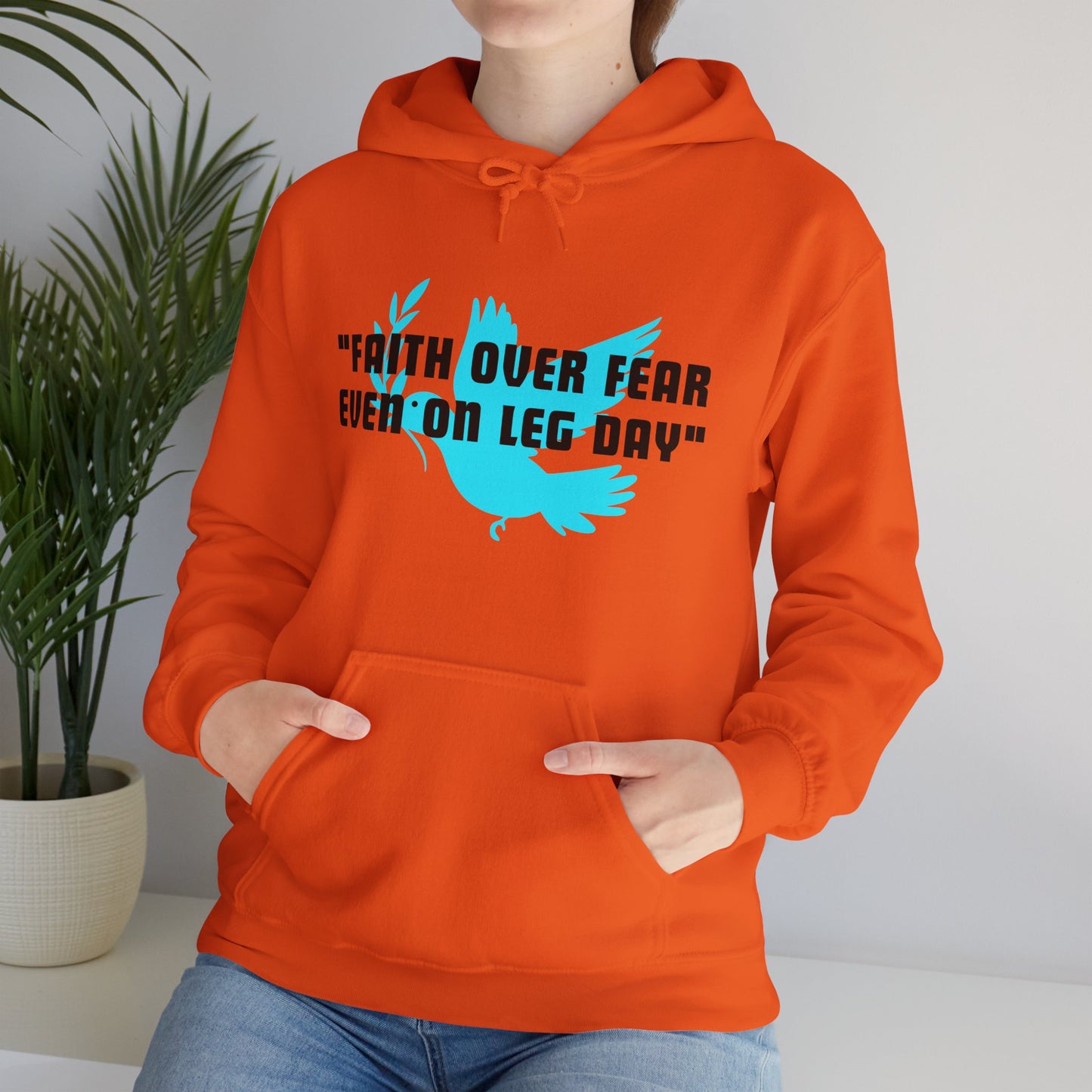 Faith Over Fear Heavy Blend™ Hooded Sweatshirt