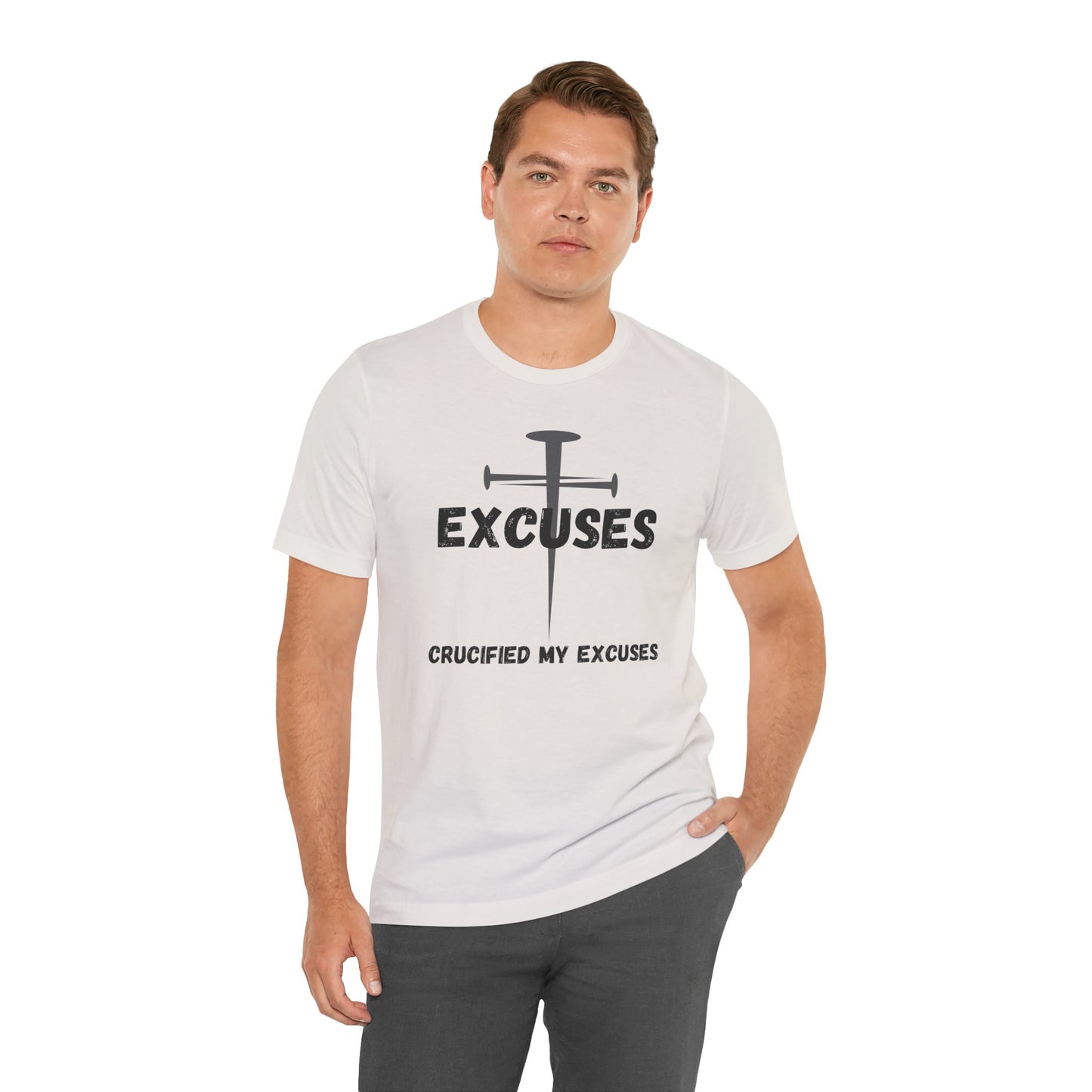 Crucified My Excuses Jersey Short Sleeve Tee