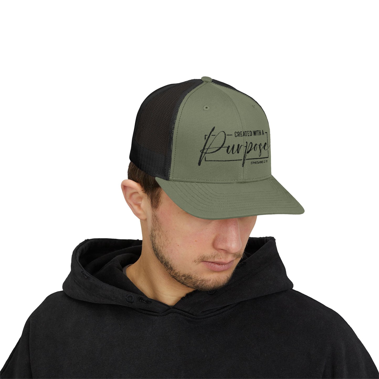 Created With A Purpose Snapback Cap