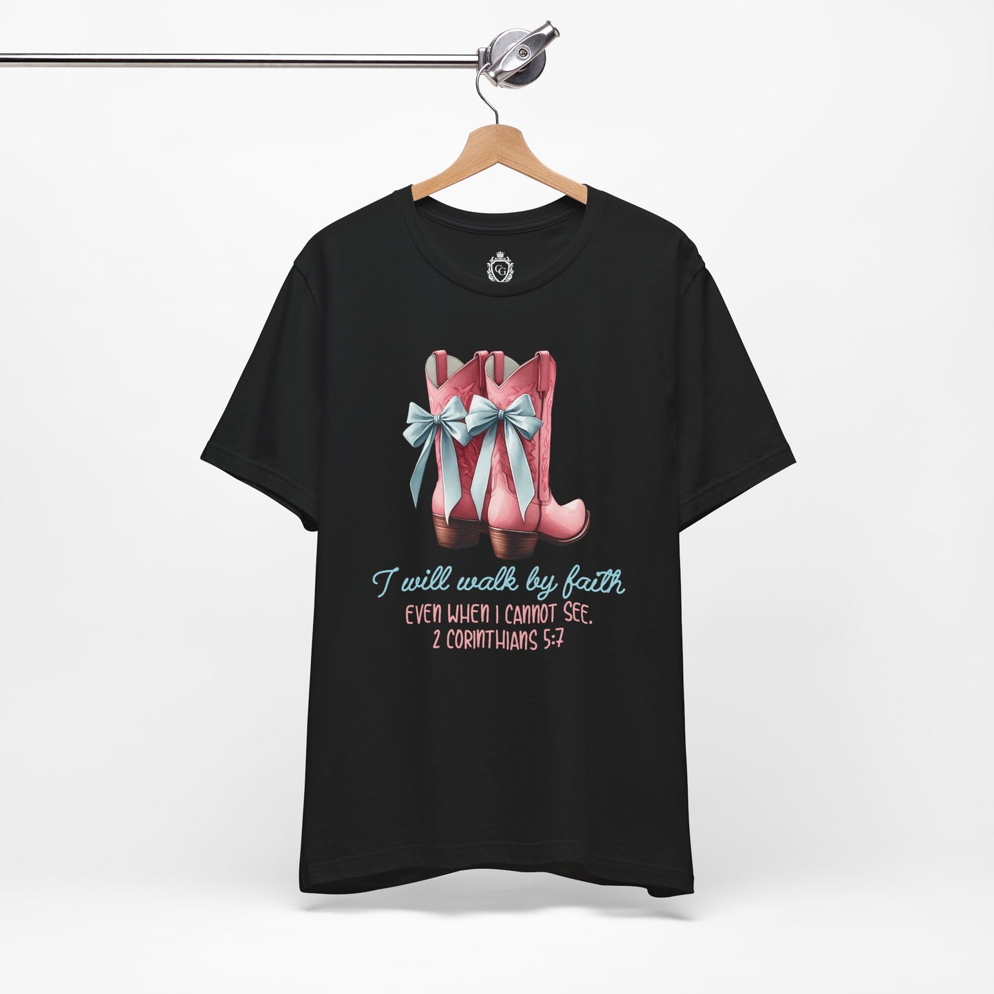 Walk By Faith Jersey Short Sleeve Tee