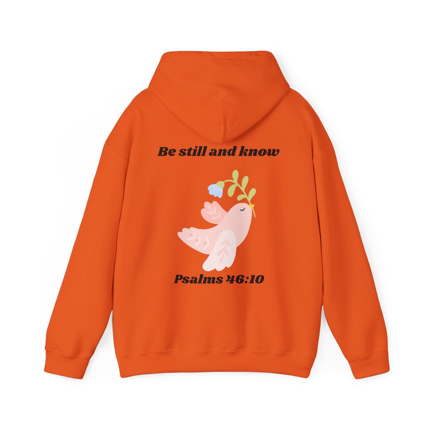 Be Still And Know Heavy Blend™ Hooded Sweatshirt