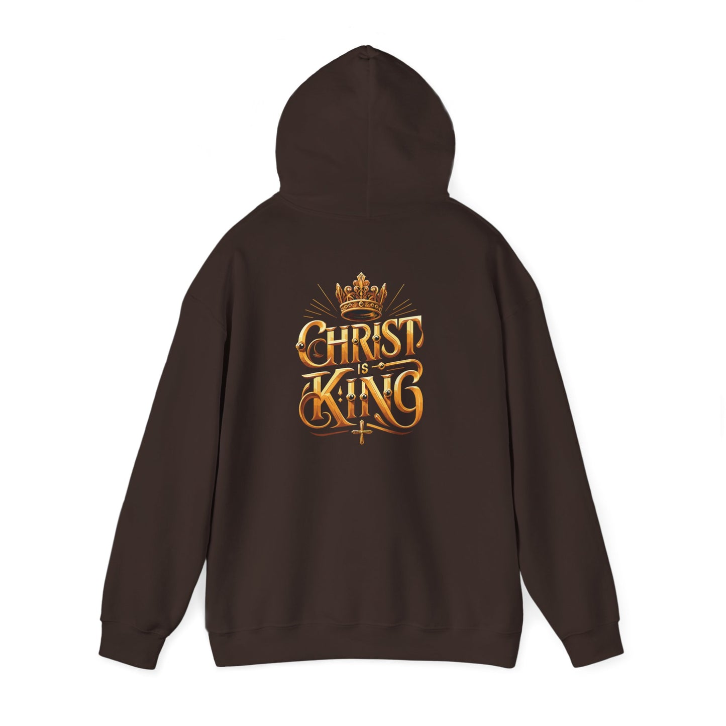 Christ Is King Heavy Blended Hoodie