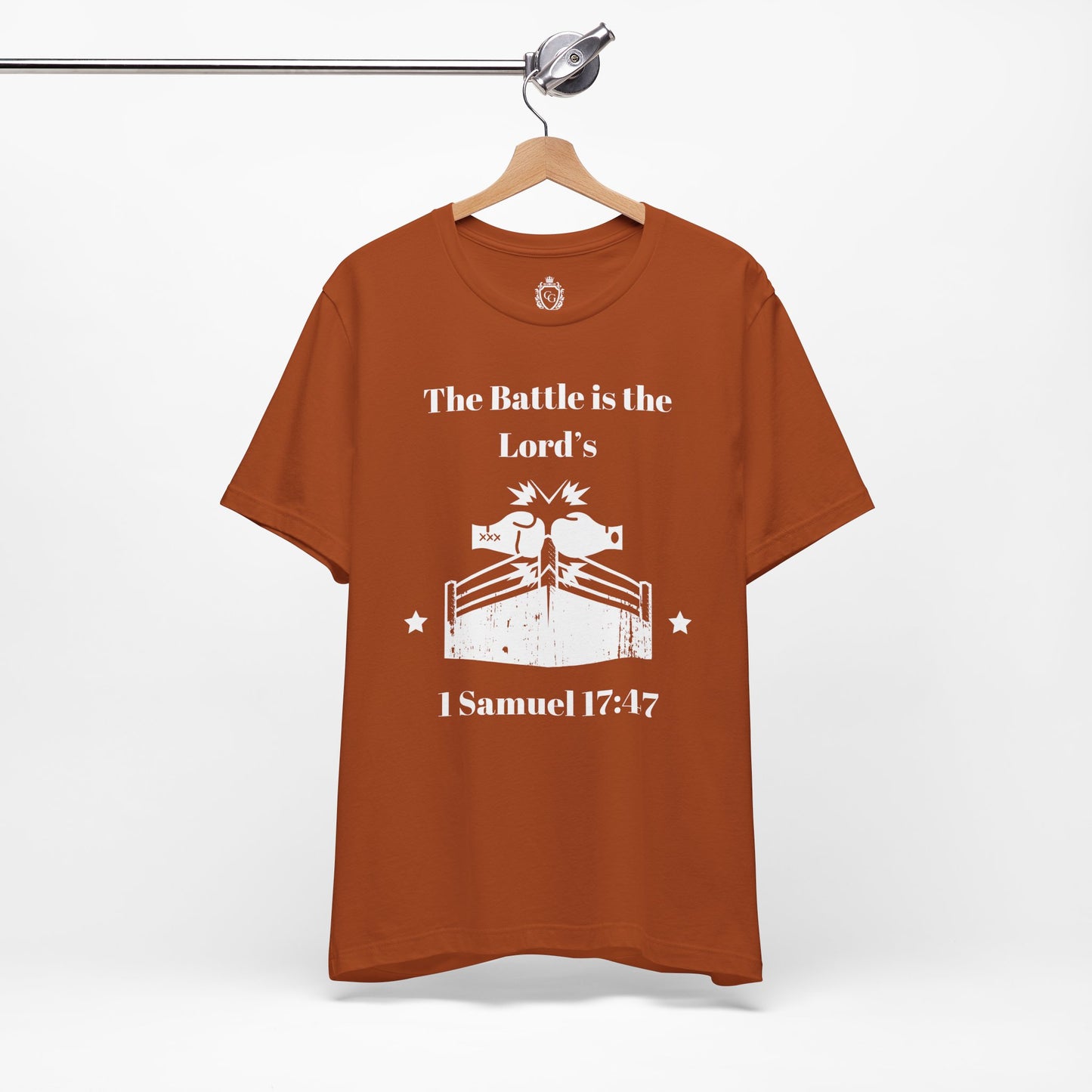 The Battle Is The Lord's Jersey Short Sleeve Tee