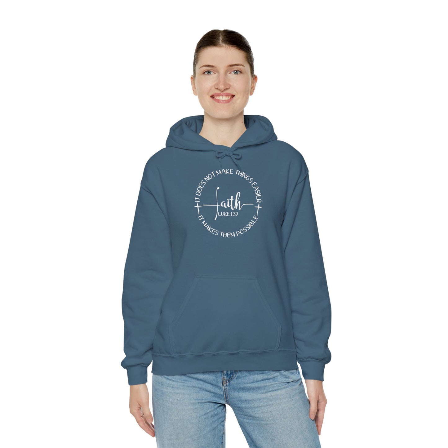 Faith Heavy Blended Hoodie