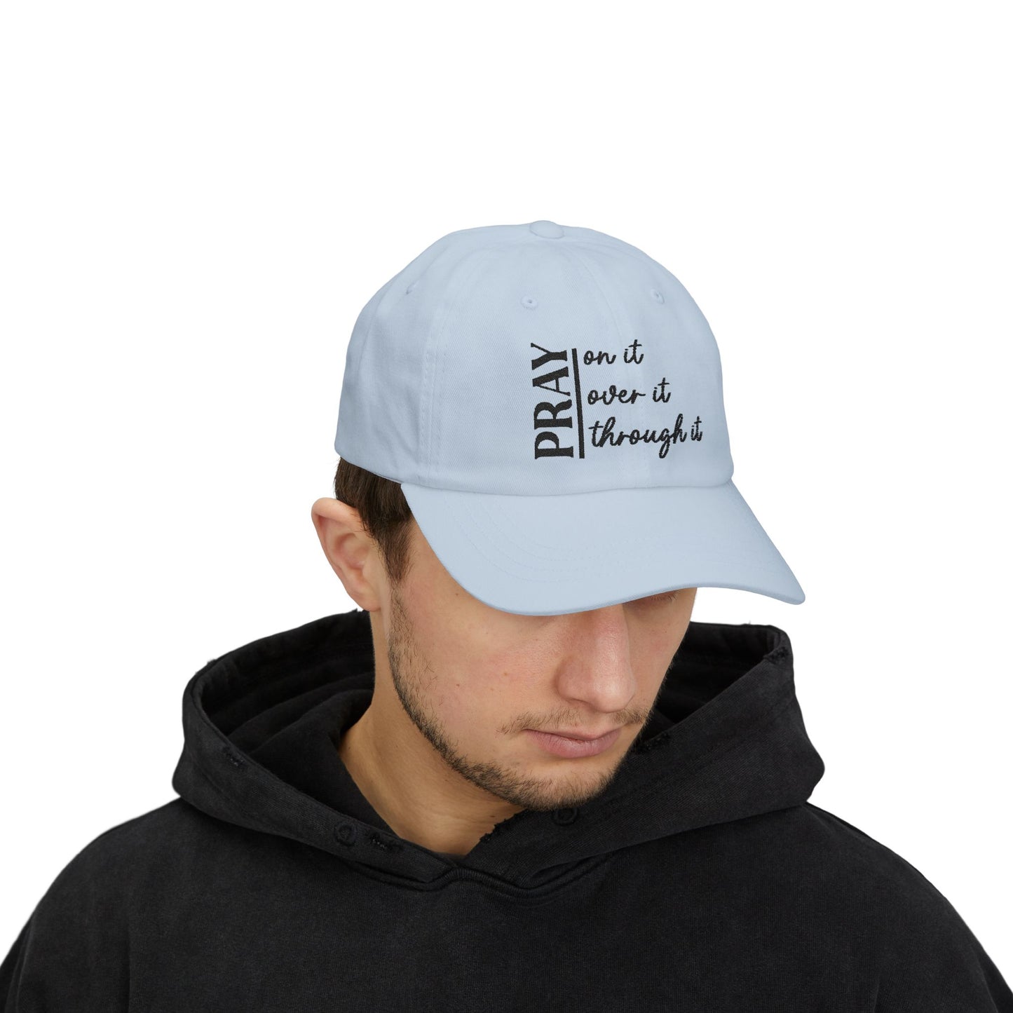 Pray Embroidered Cap
