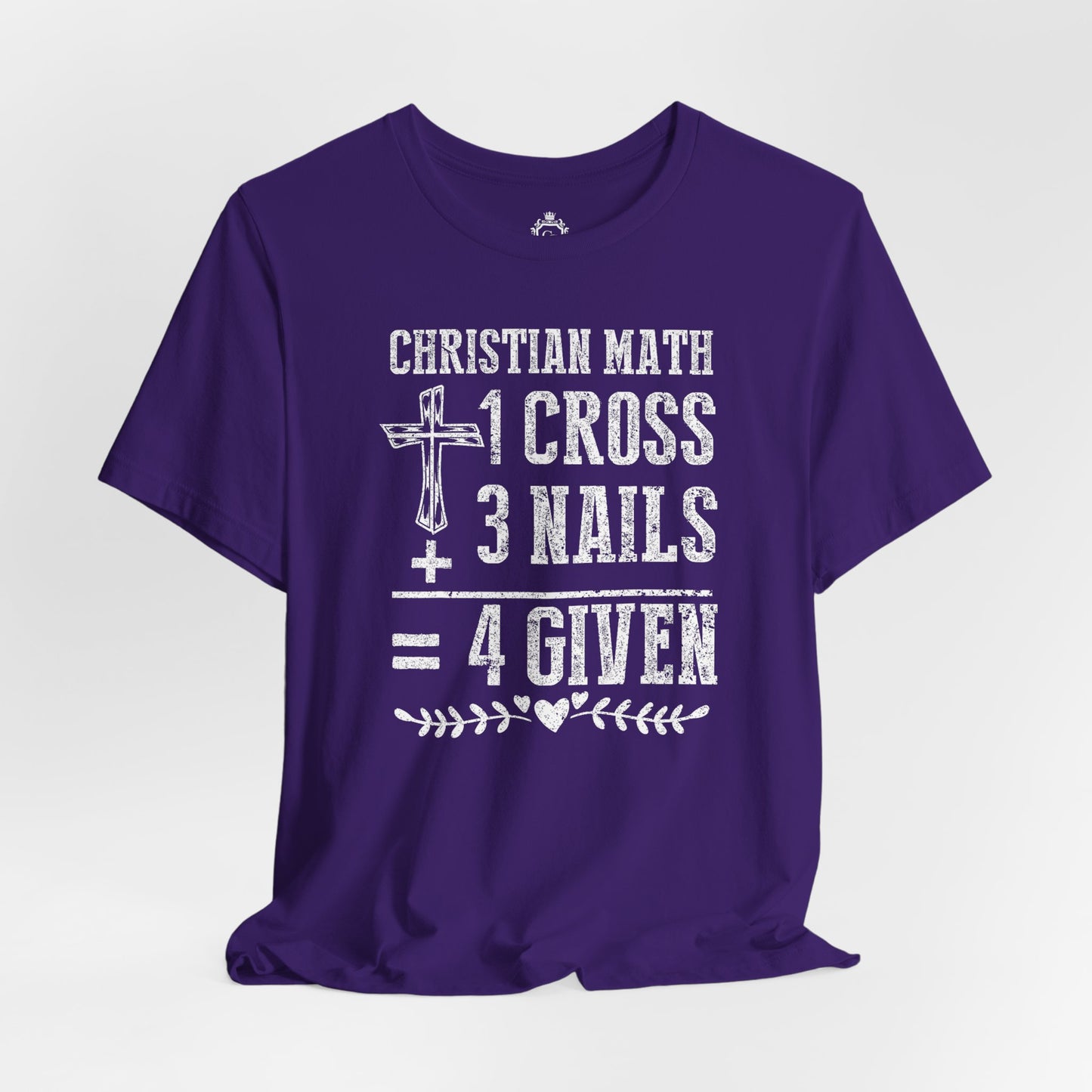 Christian Math Jersey Short Sleeve Tee
