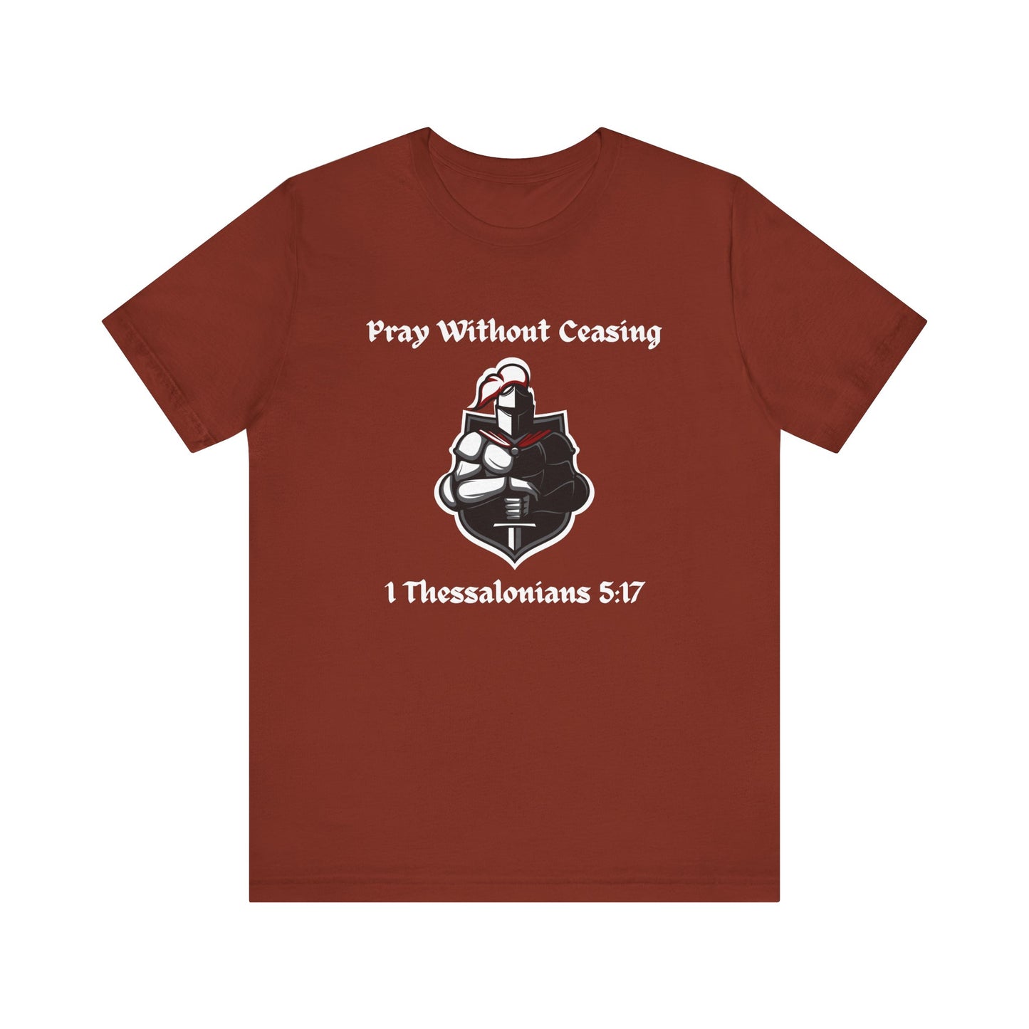 Pray Without Ceasing Jersey Short Sleeve Tee