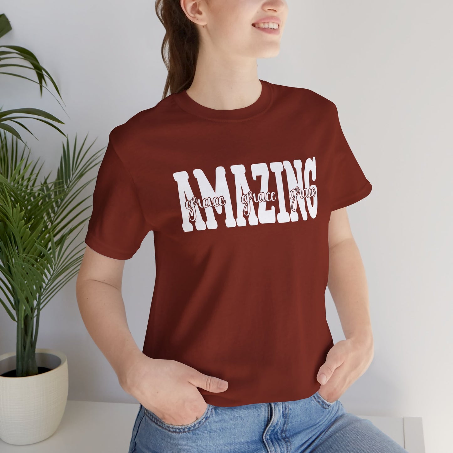 Amazing Grace Jersey Short Sleeve Tee