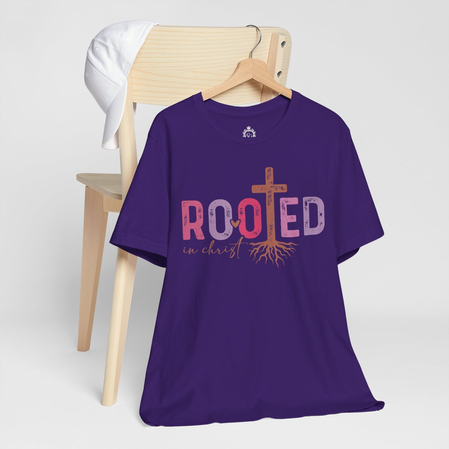 Rooted In Christ Jersey Short Sleeve Tee