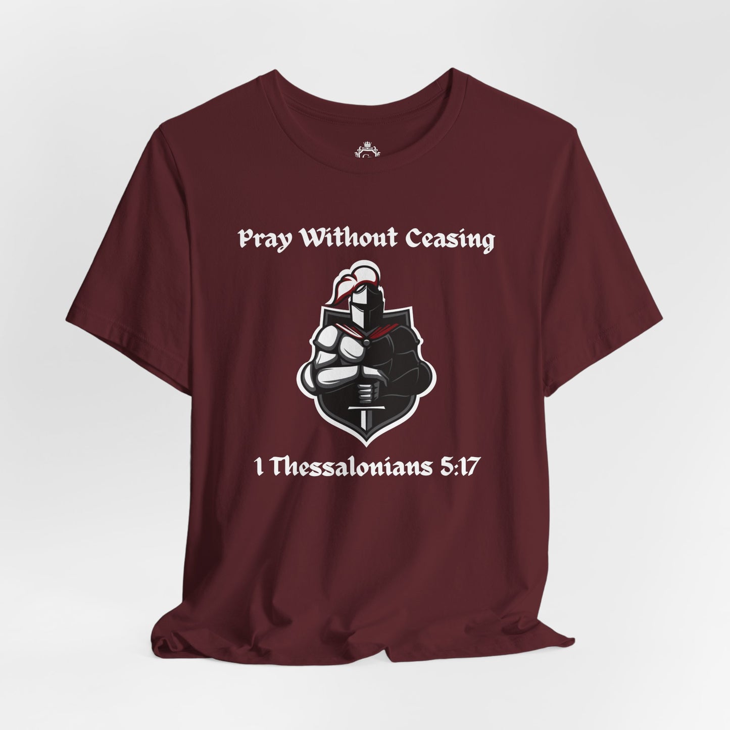 Pray Without Ceasing Jersey Short Sleeve Tee