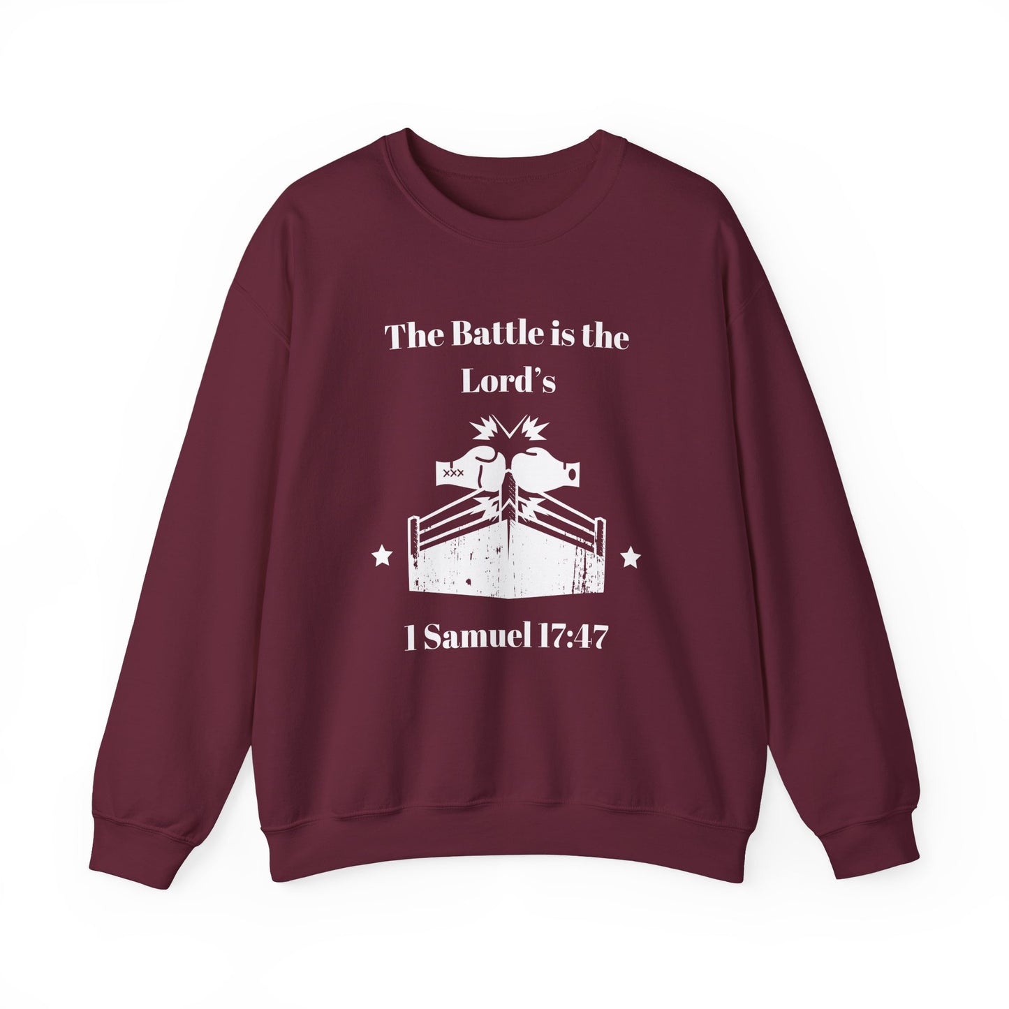 God's Battle Crewneck Sweatshirt