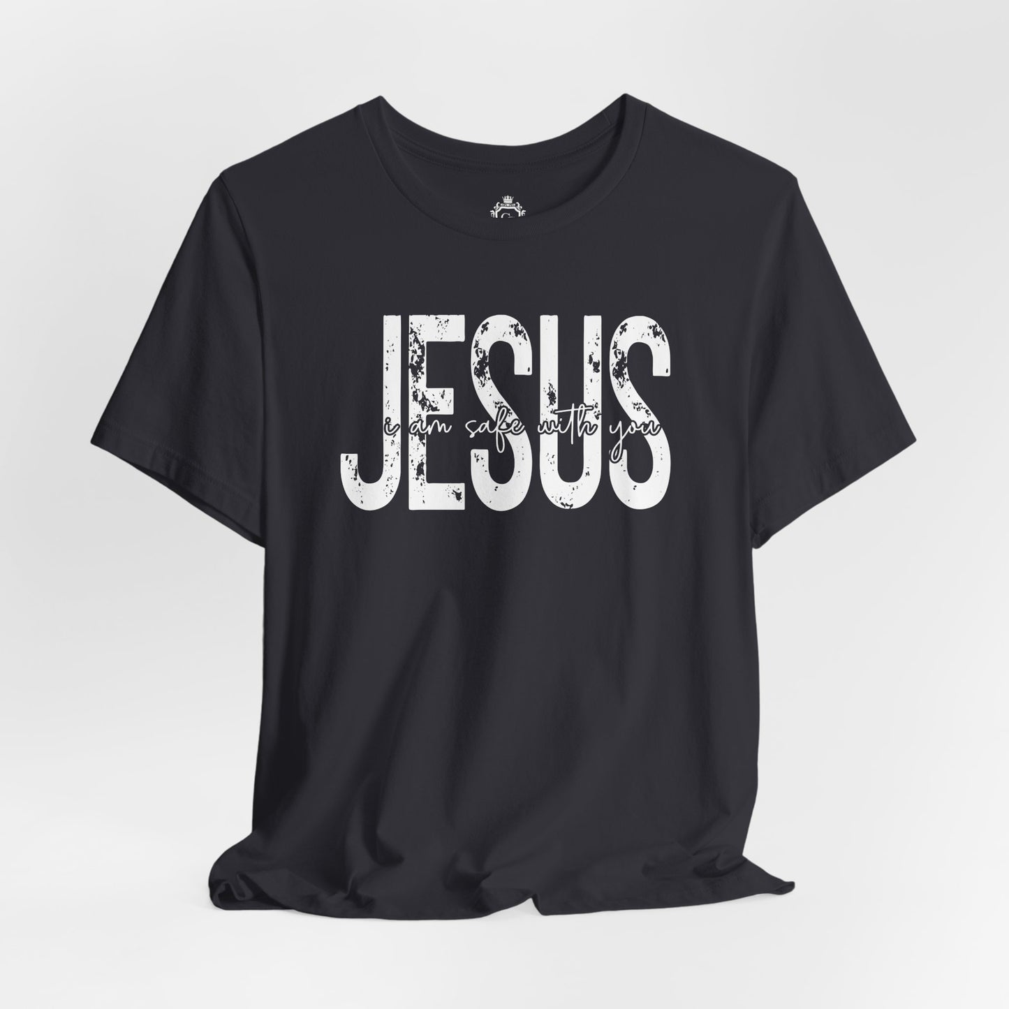 Jesus I am Safe With You Jersey Short Sleeve Tee