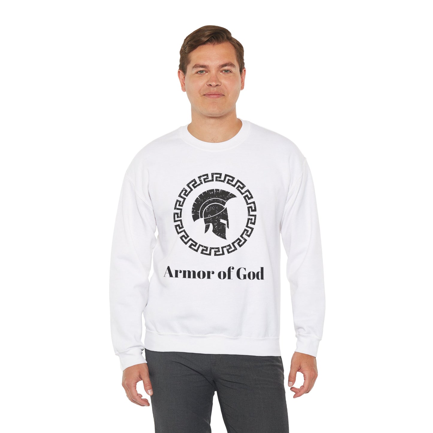 Armor of God Heavy Blend™ Crewneck Sweatshirt