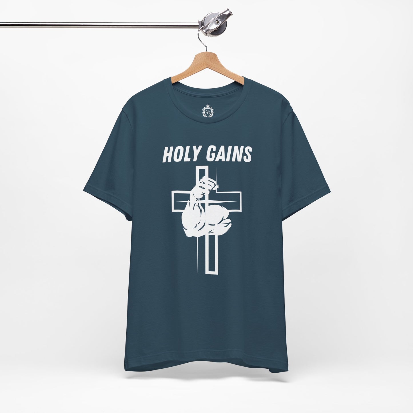 Holy Gains Jersey Short Sleeve Tee