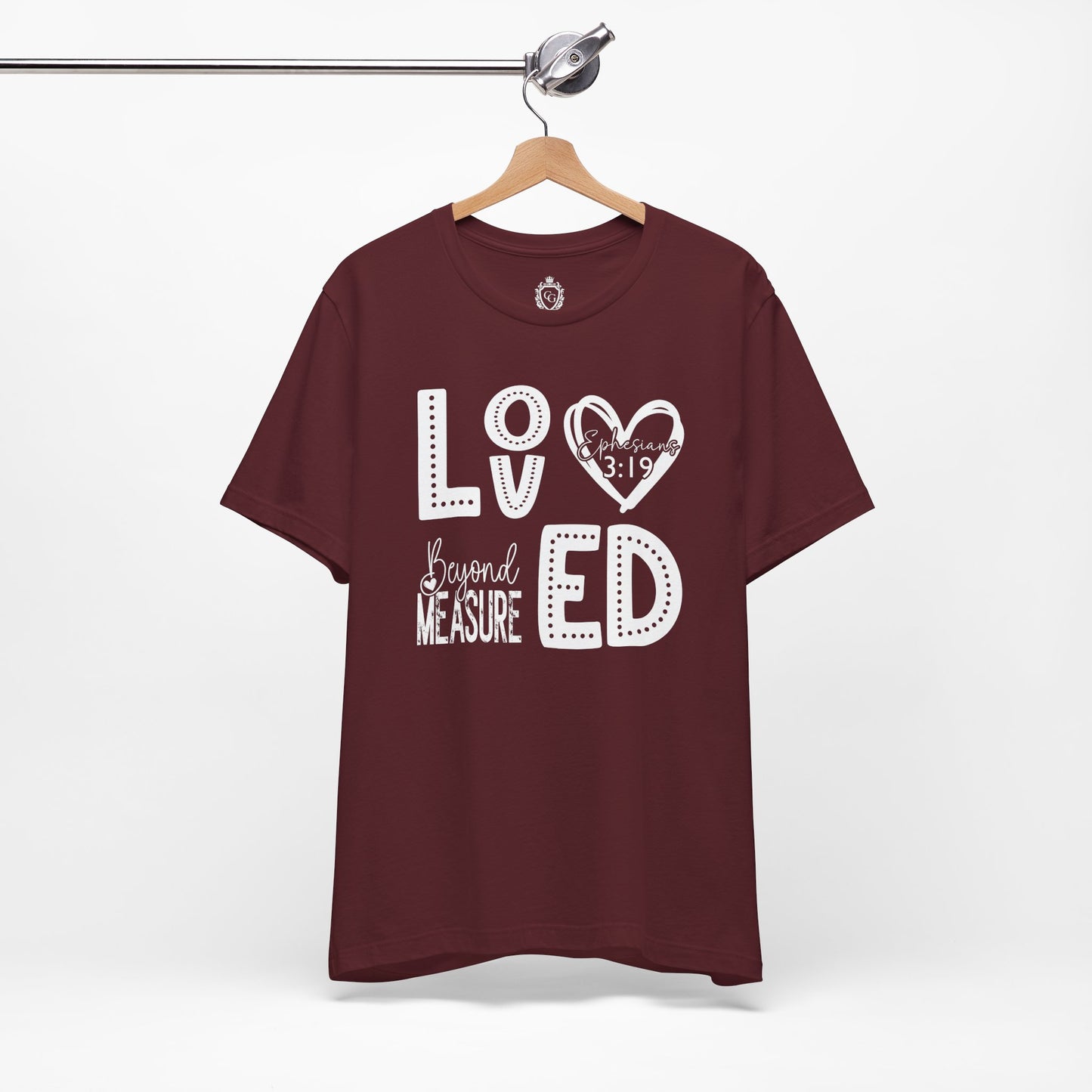 Loved Beyond Measure Jersey Short Sleeve Tee