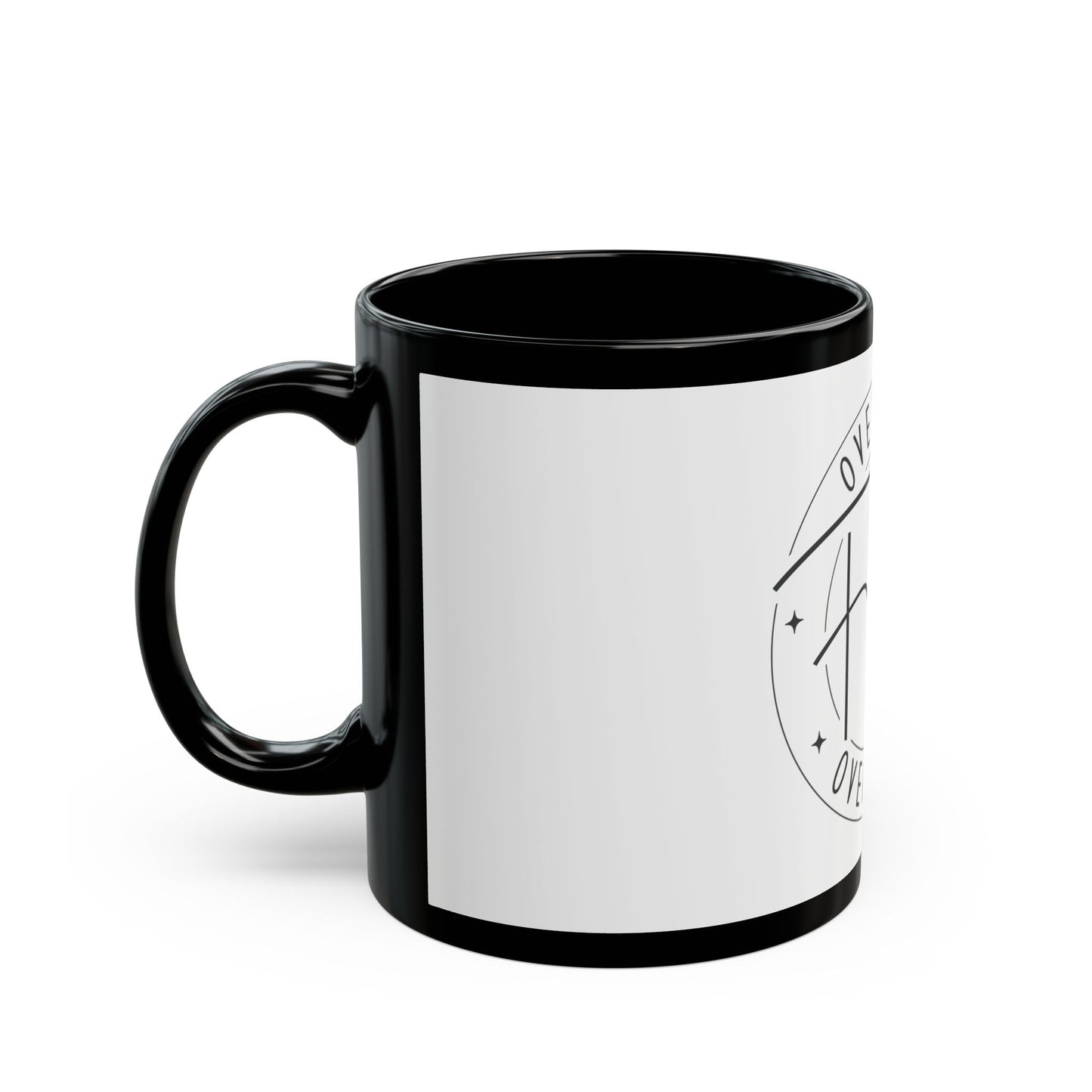 Faith Over Fear Black Mug (11oz, 15oz)