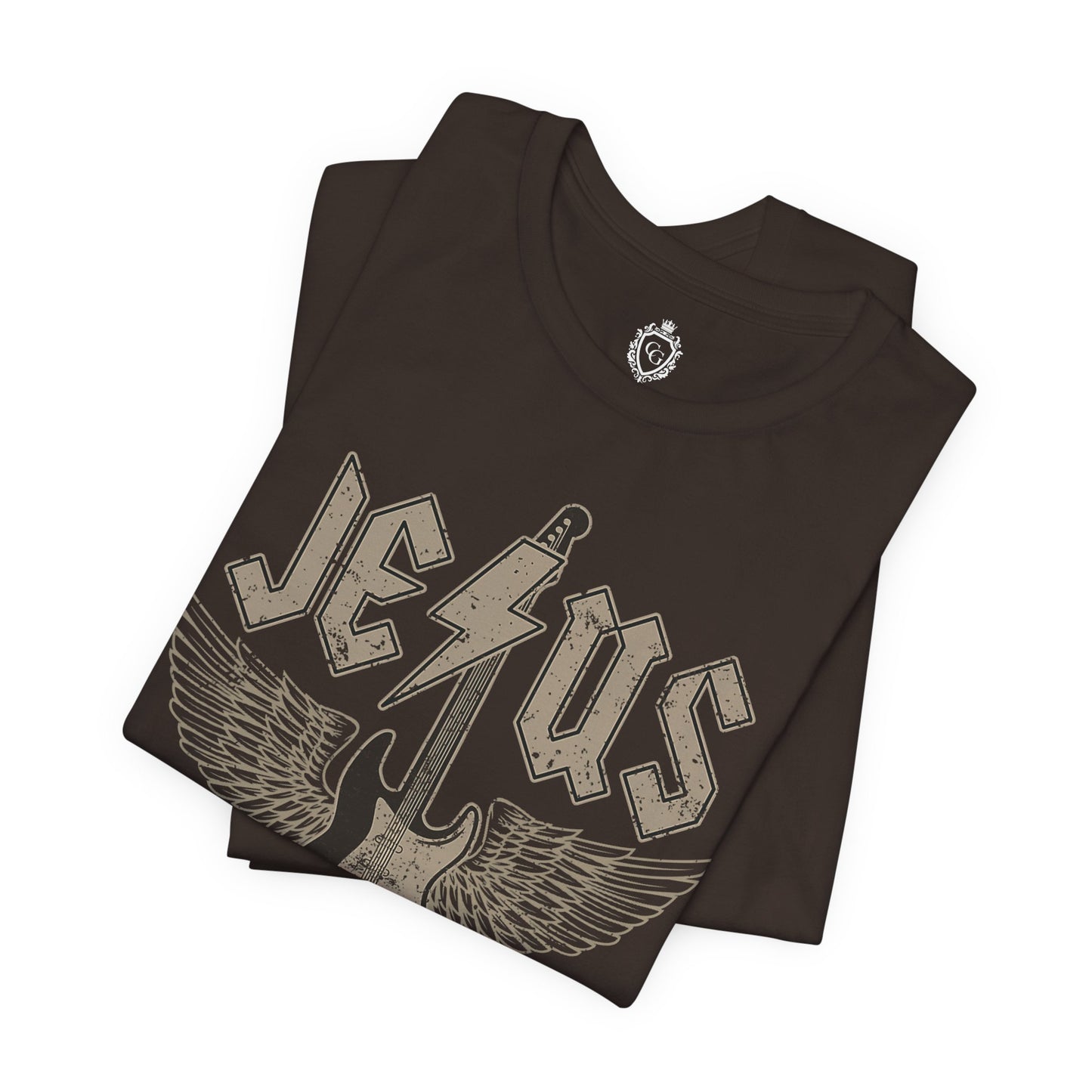 Jesus Highway To Heaven Jersey Short Sleeve Tee