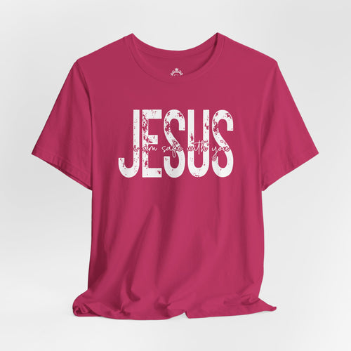 Jesus I am Safe With You Jersey Short Sleeve Tee