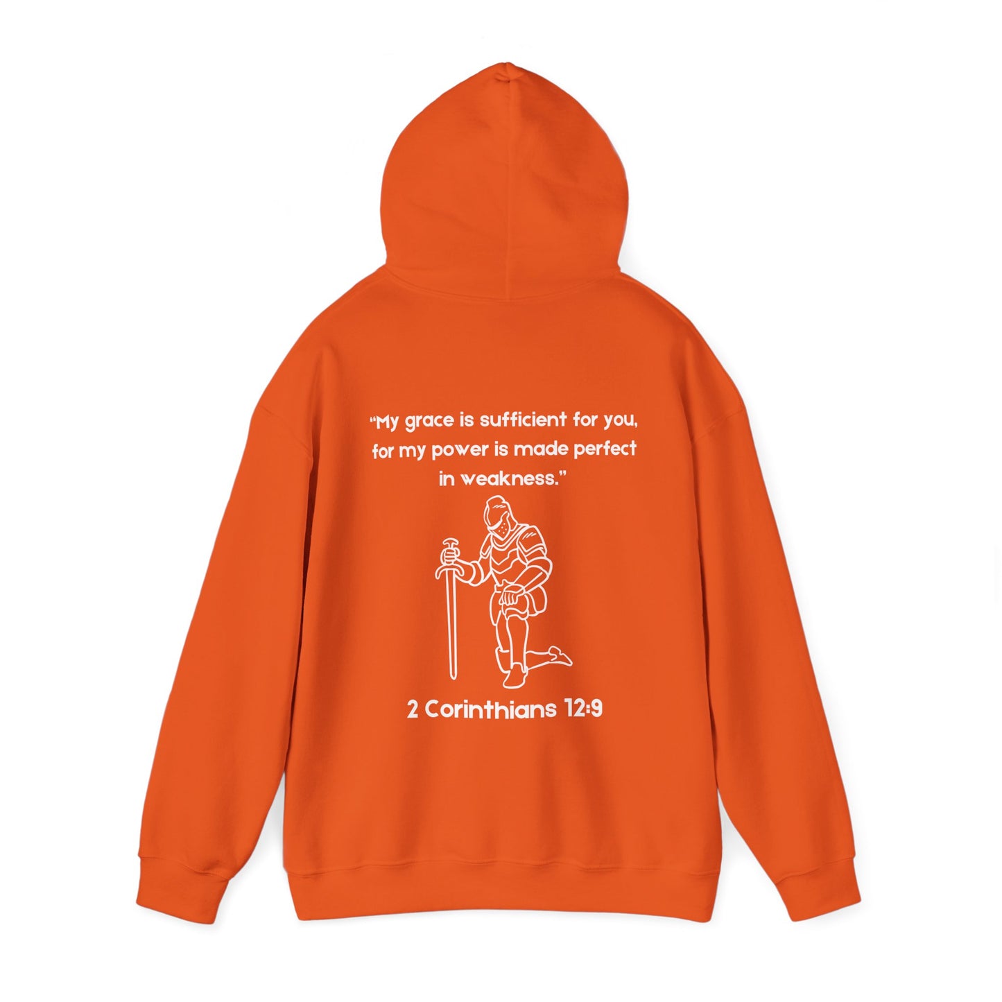 My Grace Is Sufficient Heavy Blend™ Hooded Sweatshirt