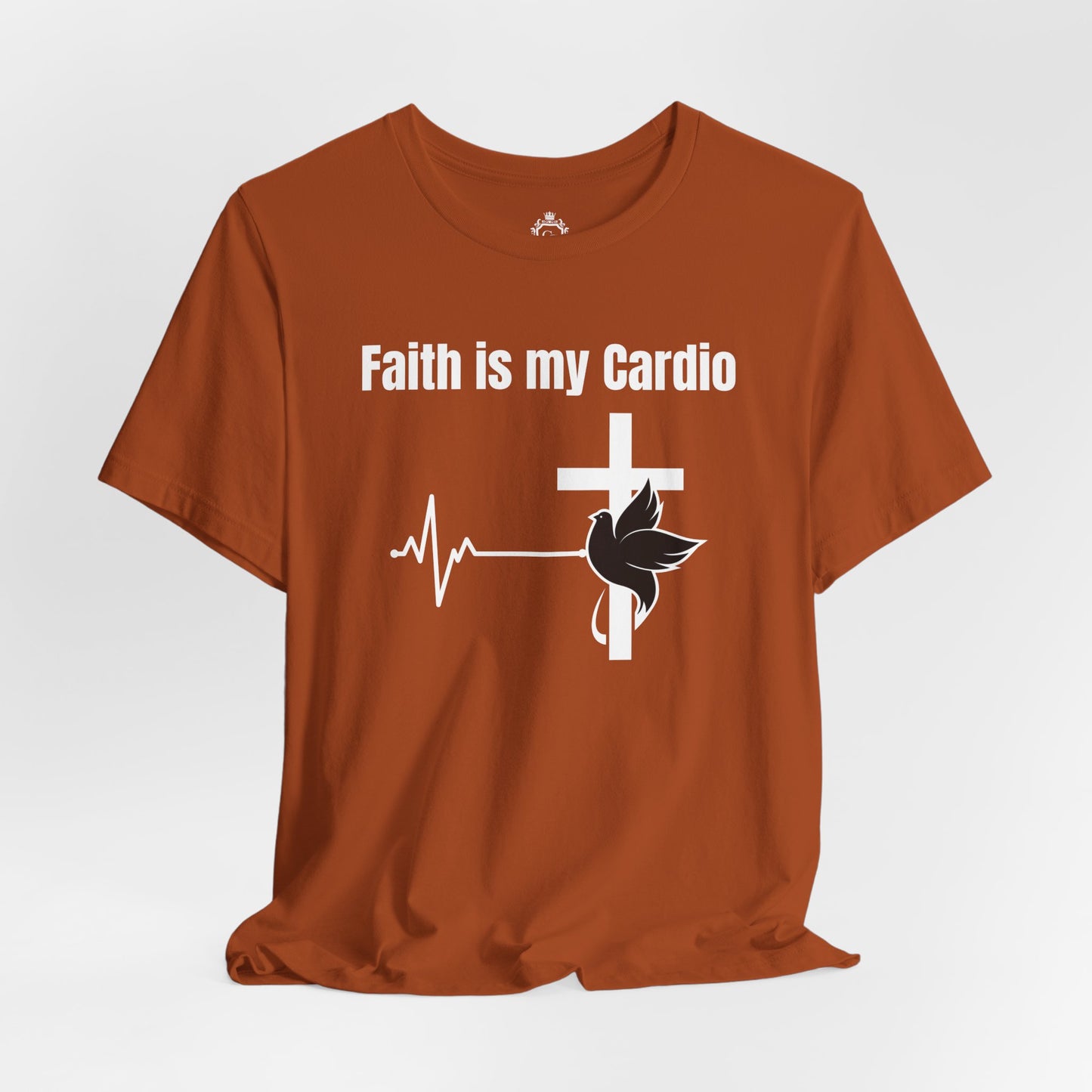 Faith Is My Cardio Jersey Short Sleeve Tee