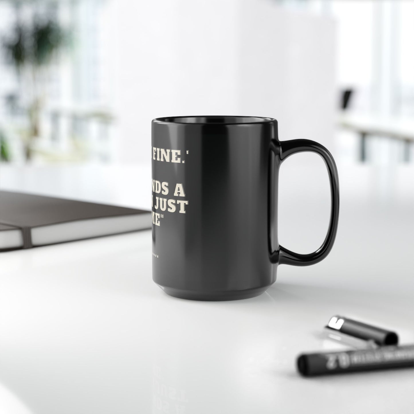 Sermon Just For Me Black Mug (11oz, 15oz)