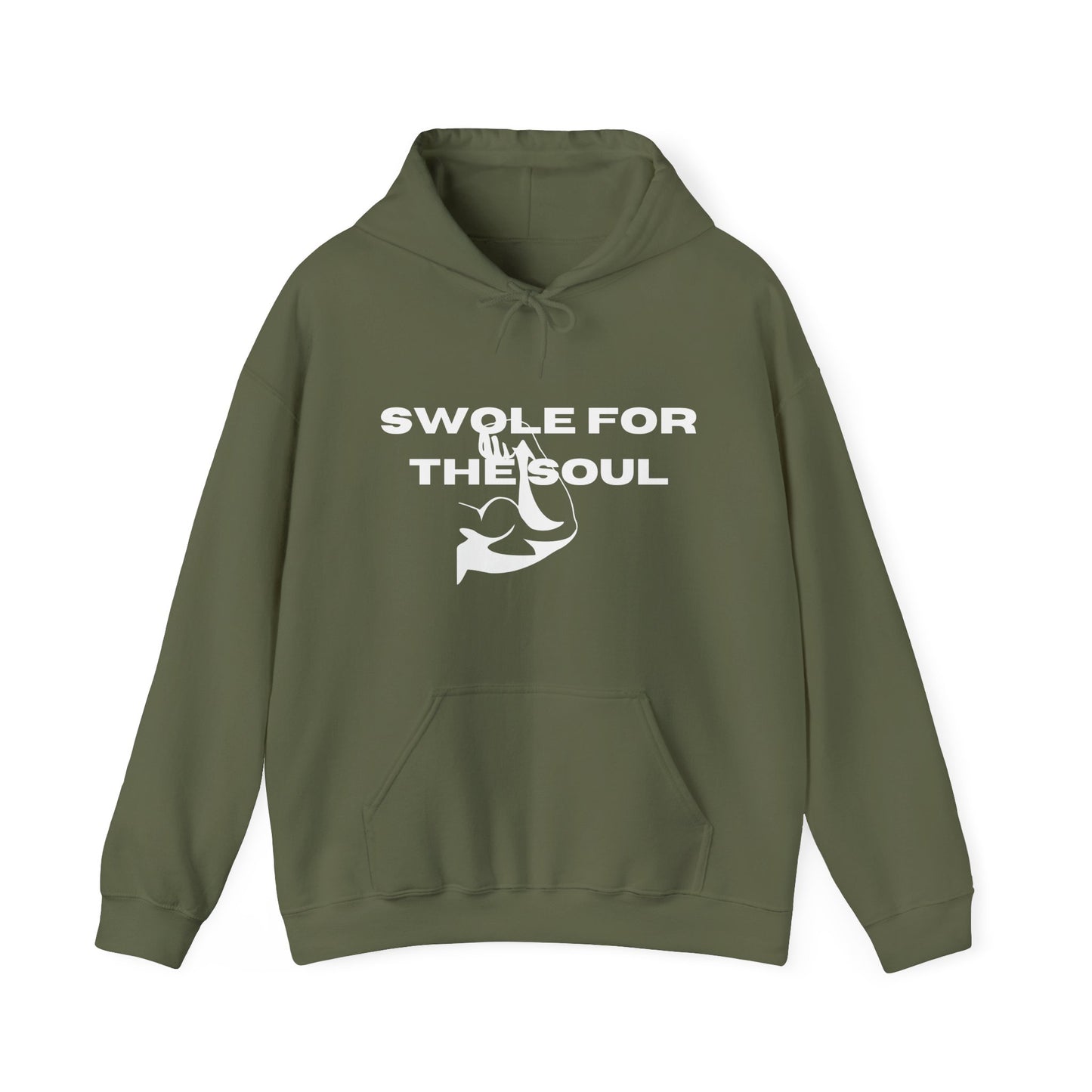 Swole For The Soul Heavy Blend™ Hooded Sweatshirt