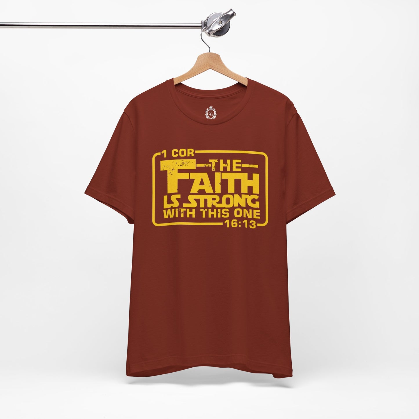 The Faith Is Strong With This One Jersey Short Sleeve Tee