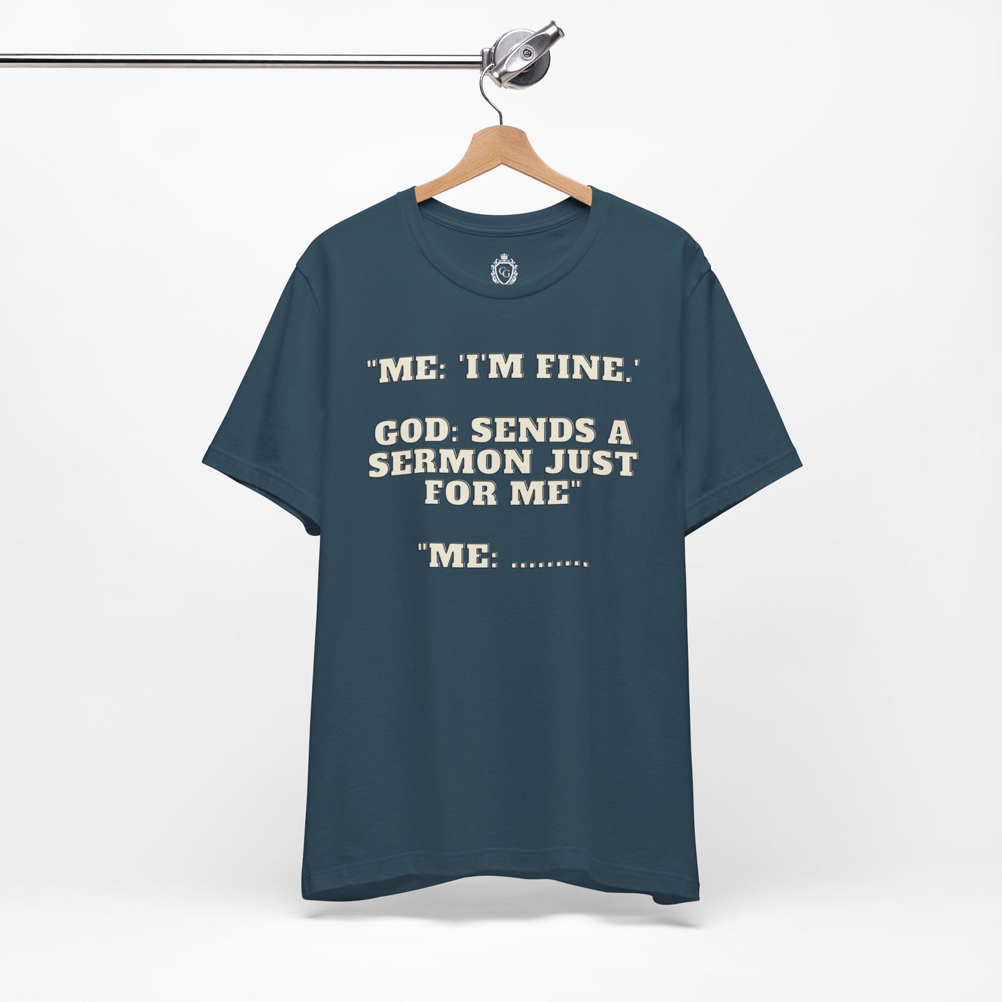 Sermon Just For Me Jersey Short Sleeve Tee