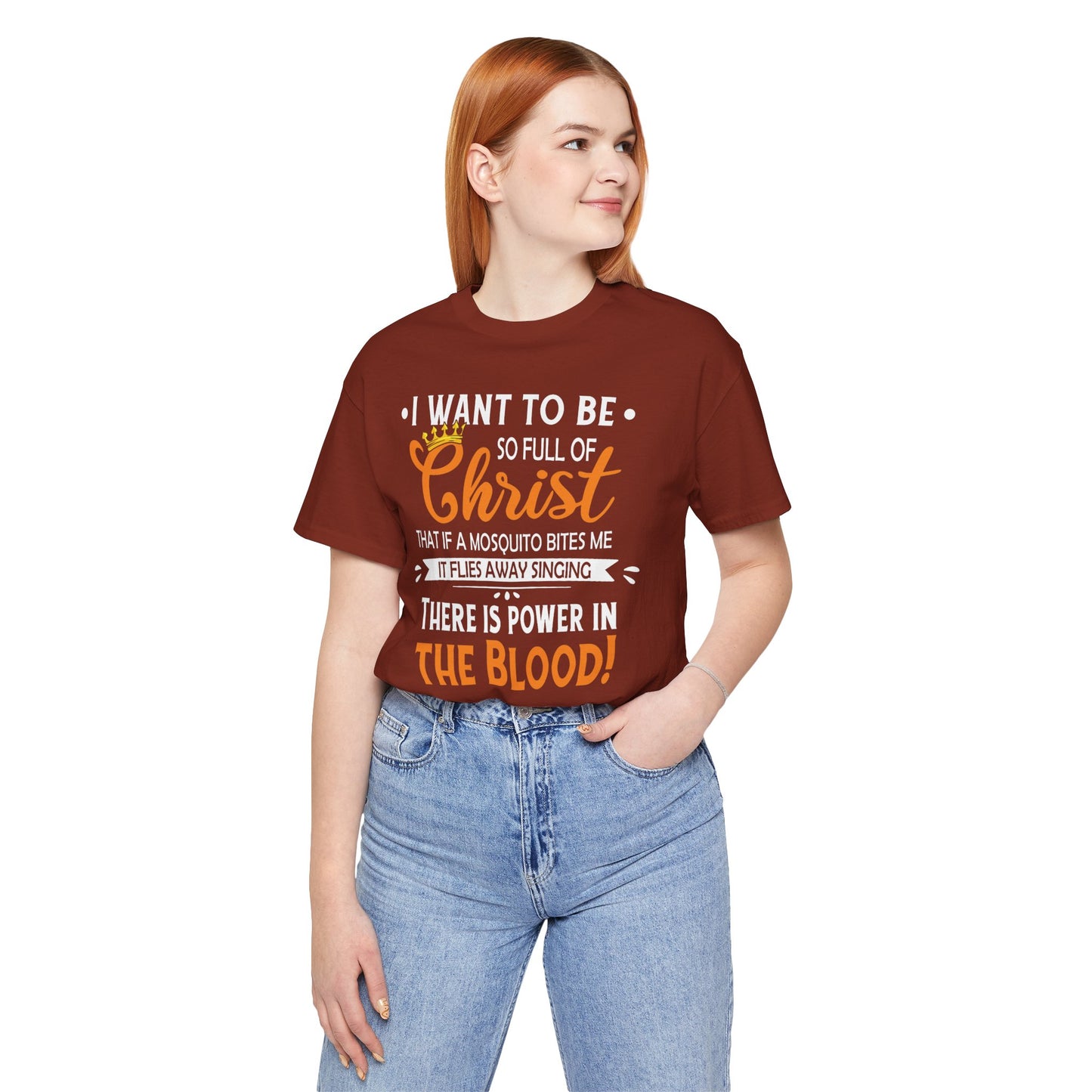Mosquito Bite Power In The Blood Jersey Short Sleeve Tee