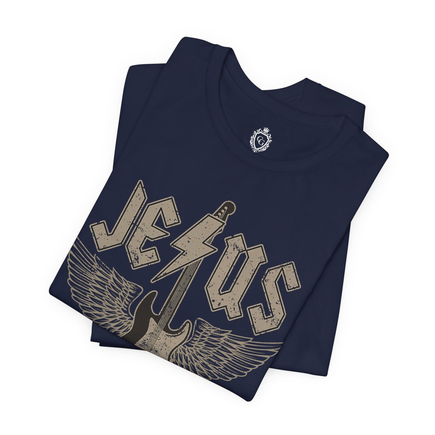 Jesus Highway To Heaven Jersey Short Sleeve Tee
