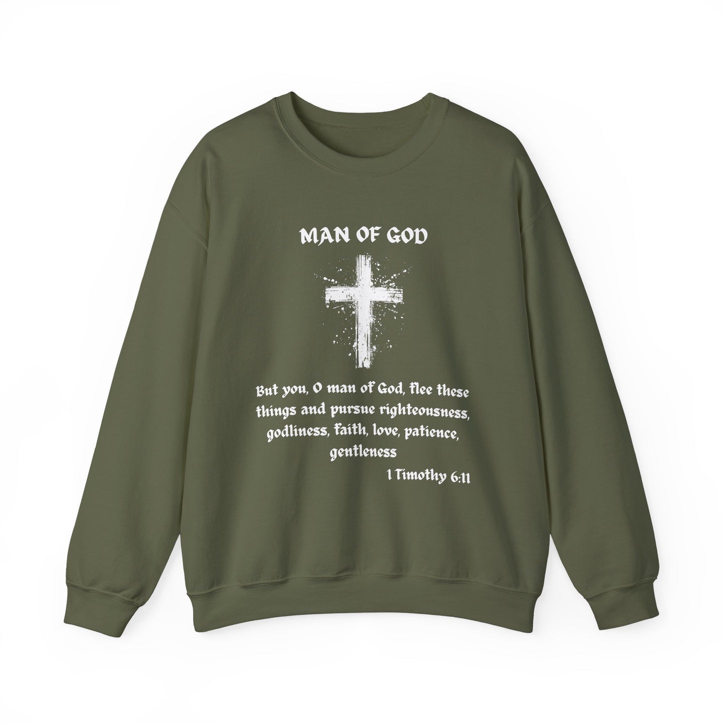 Man Of God Heavy Blend™ Crewneck Sweatshirt