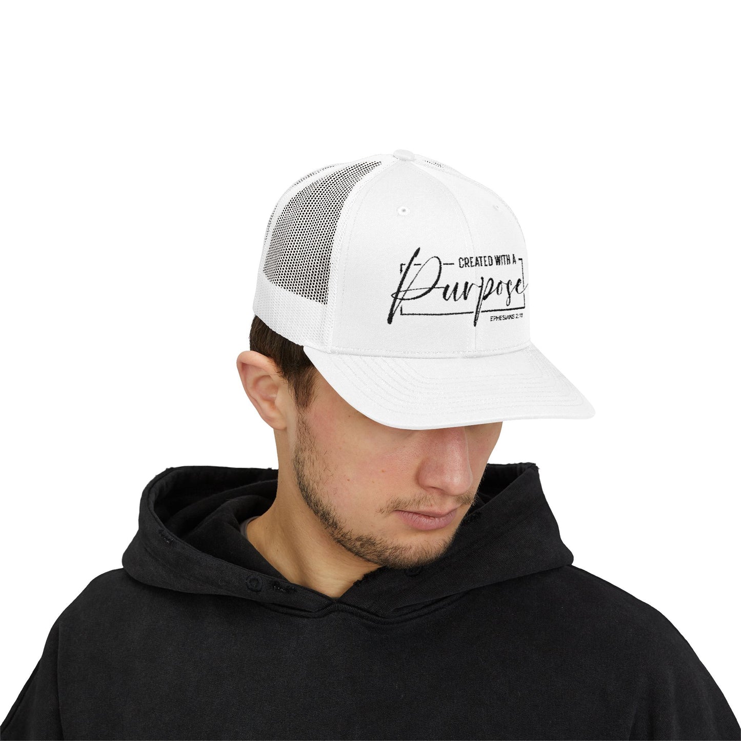 Created With A Purpose Snapback Cap