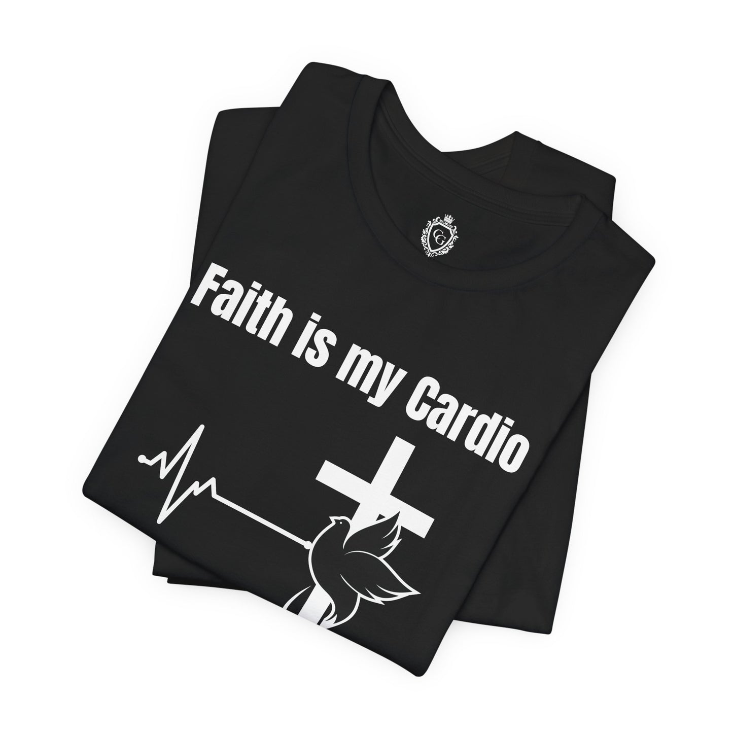 Faith Is My Cardio Jersey Short Sleeve Tee